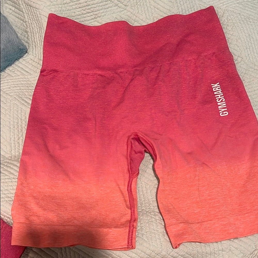 Gymshark Pink Ombré Shorts